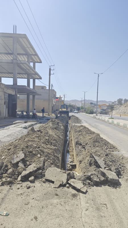 تامین آب پایدار ۳۵۰۰ نفر از مشترکین شهرستان ملکشاهی با اجرای بیش از ۷ کیلومتر عملیات اصلاح، توسعه شبکه توزیع آب